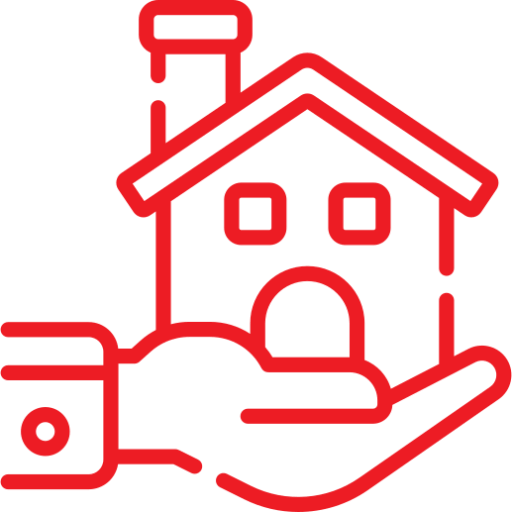 Seguro de hogar icono