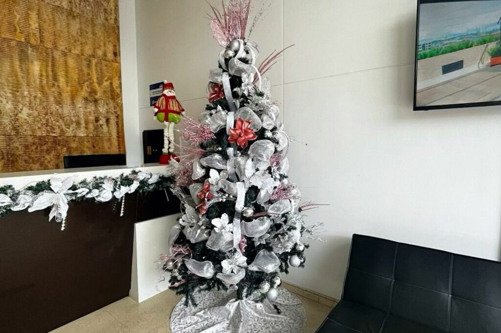 Decoración de navidad en propiedad horizontal