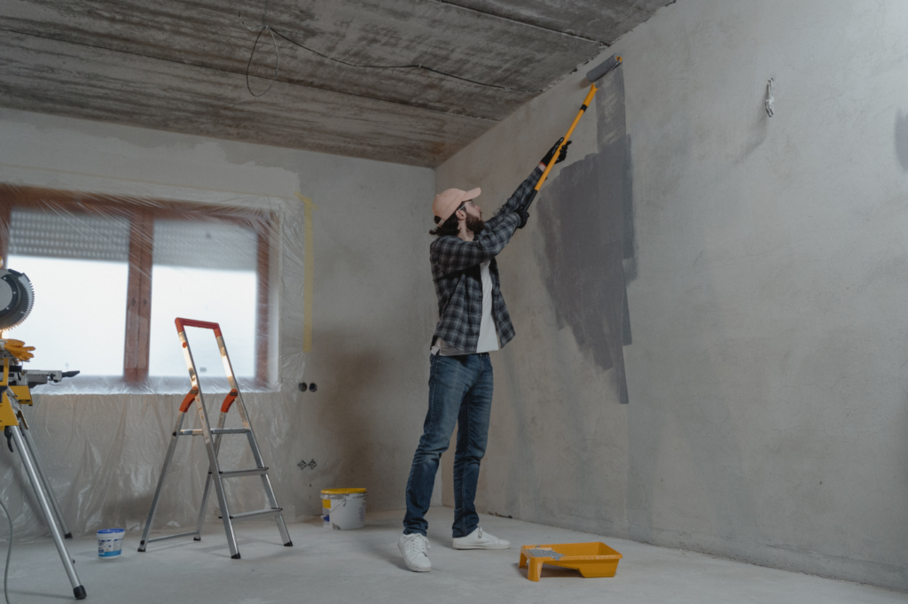 cómo decorar tu apartamento en obra gris