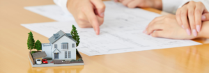 Seguro para vivienda sobre planos - Perez Lara